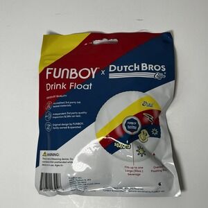 NEW Dutch Bros‎ X FUNBOY Floatie 12" Limited Edition Set Of 2